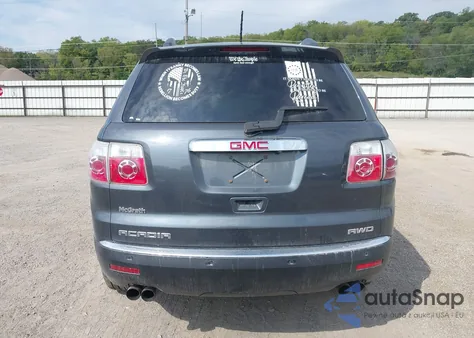 2012 GMC Acadia Slt-1 from USA, damaged, VIN 1GKKVRED2CJ275897